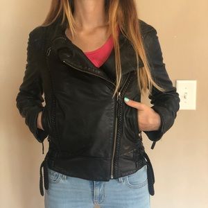 All Saints leather jacket